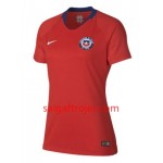 Chile Fodboldtrøjer Hjemmebanesæt Kvindernes VM 2019 Kort ærmer Chile Fodboldtrøjer Hjemmebanesæt Kvindernes VM 2019 Kort ærmer